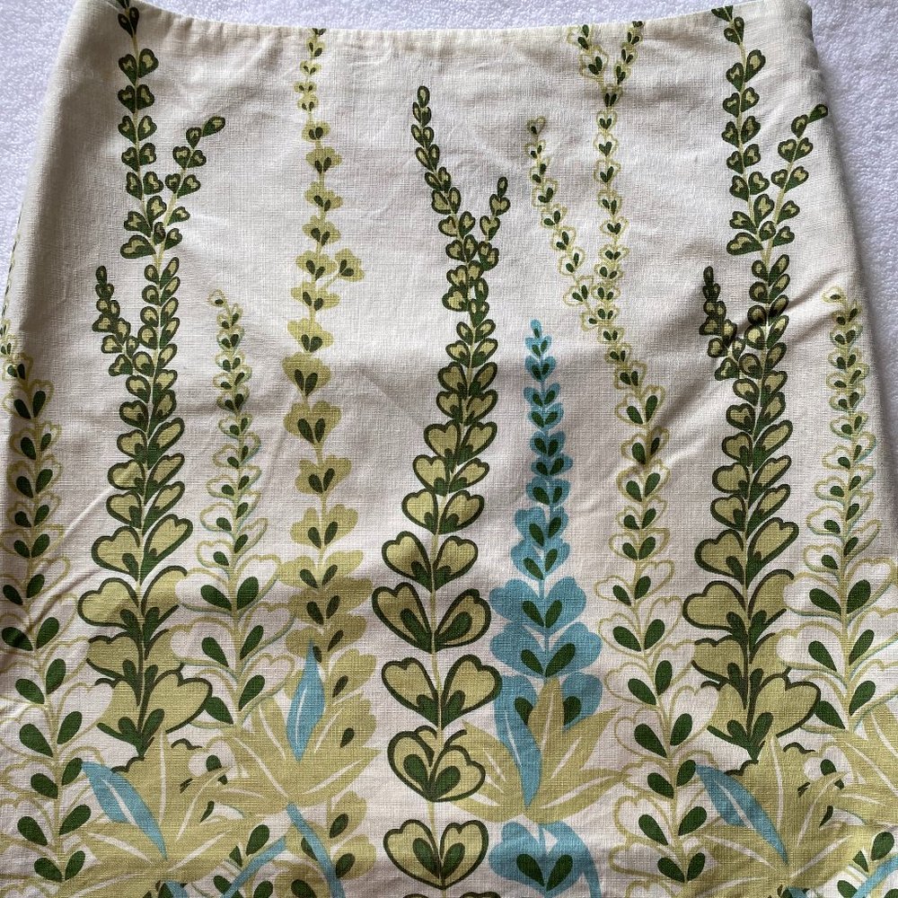 LOFT Print Skirt size 2